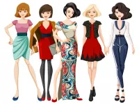 Top Model Girls Puzzle image