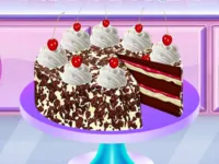 Real Black Forest Cake Cooking image
