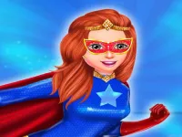 Super Power Hero Girls Runner Game Adventure image