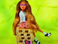 Girls Sunglasses Style Puzzle image